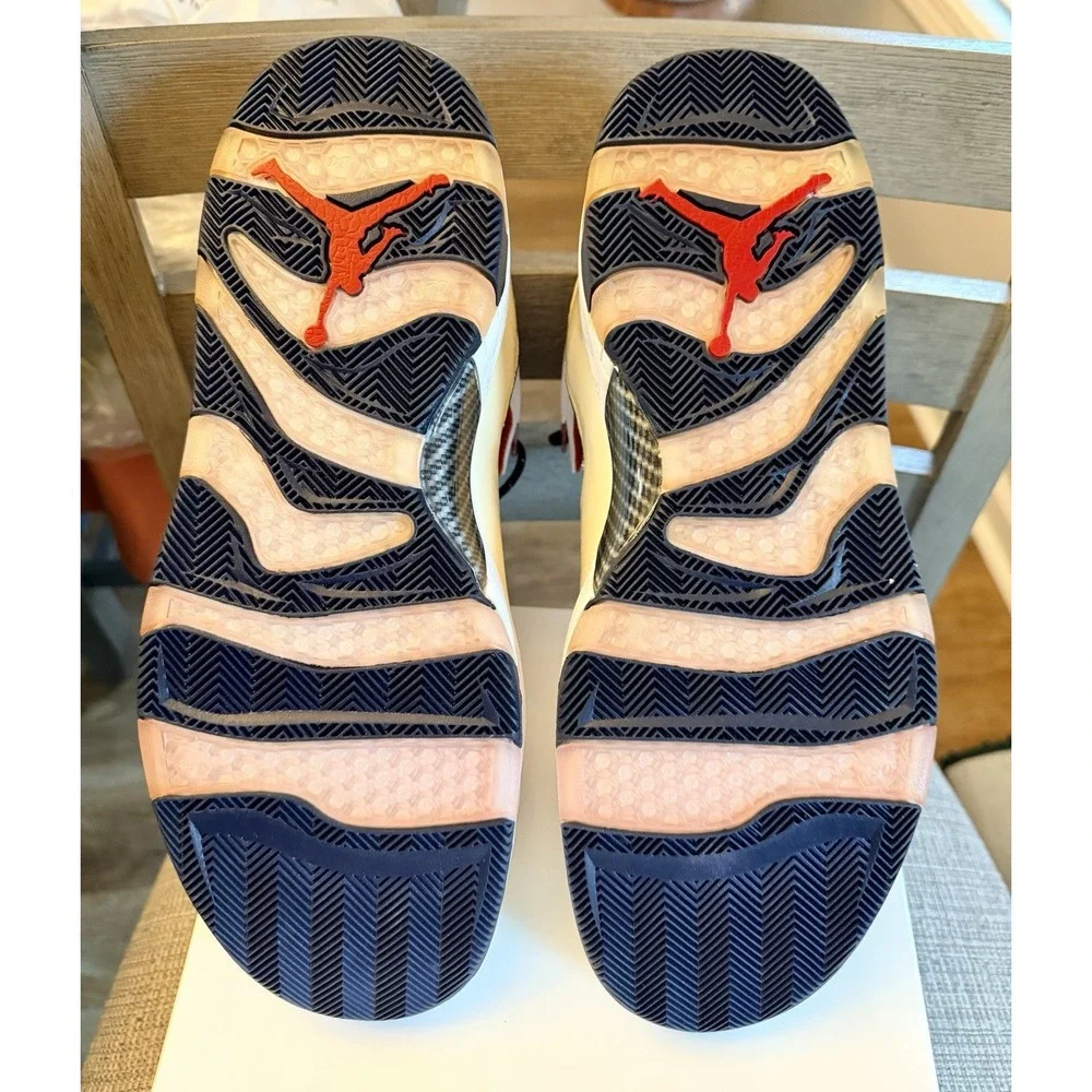 Jordan Gold Promo Sample Tag USA 2008 Olympics Basketball Men's Size 12.5